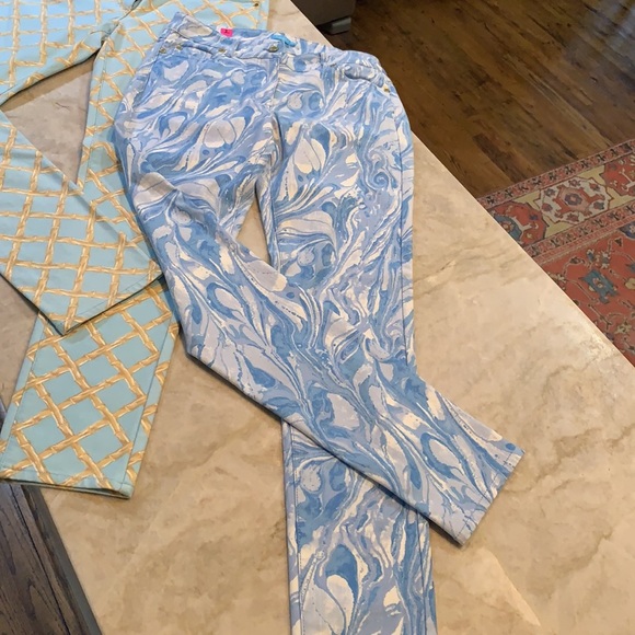 J McLaughlin Jeans BLUE Swirl only - Picture 2 of 5